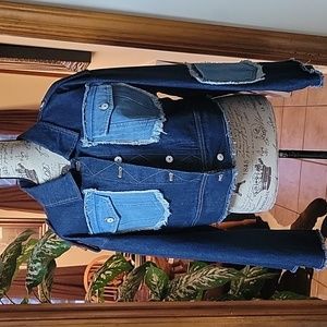 DENIM PATCH JACKET NNT